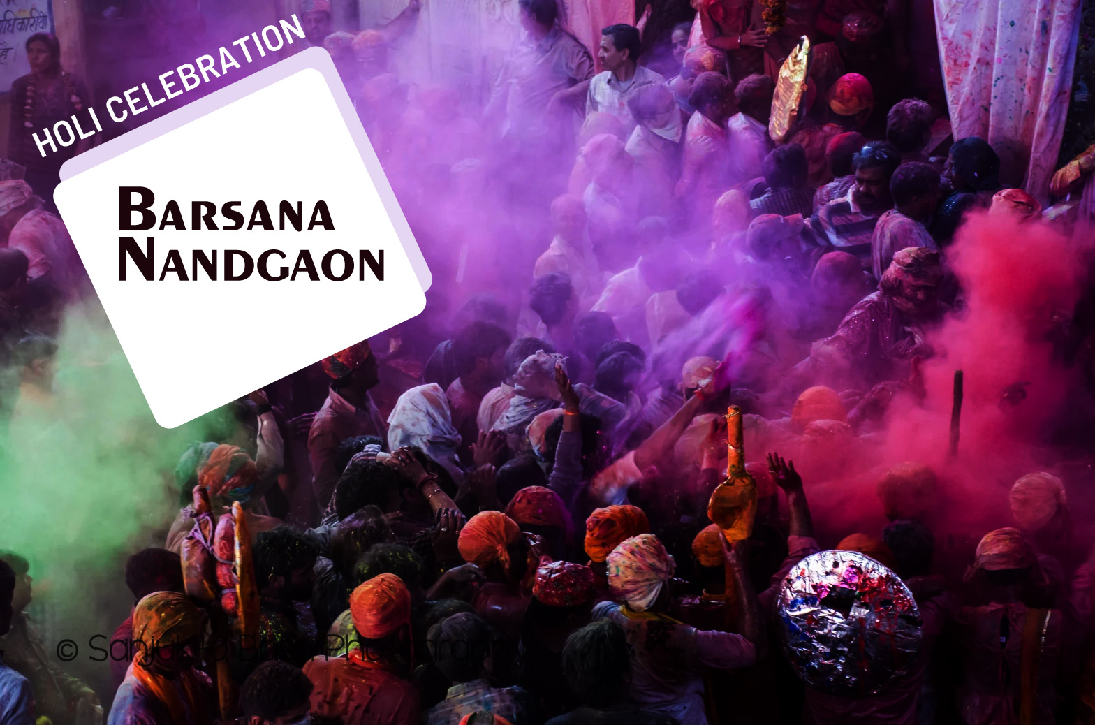 Tour to Barsana & Nandgaon in Holi